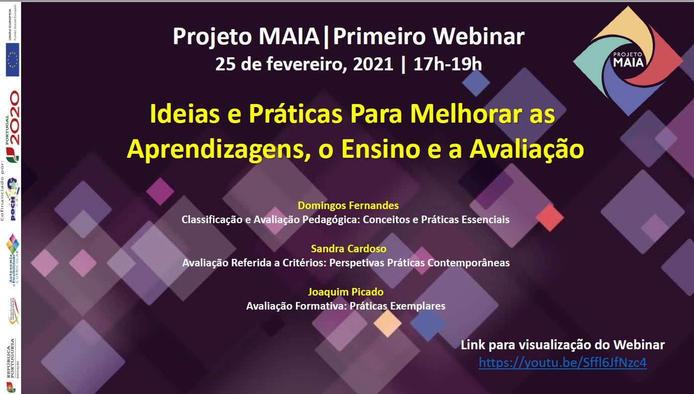 Primeiro webinar do Projeto MAIA
